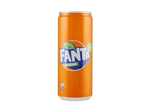 Lattina di aranciata Fanta 50cl