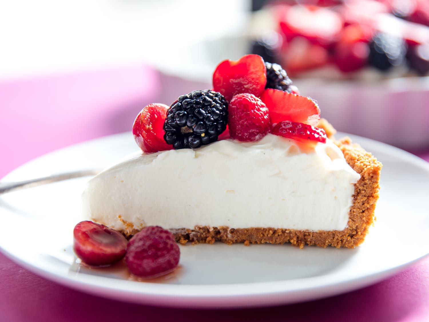 Cheescake ai frutti di bosco