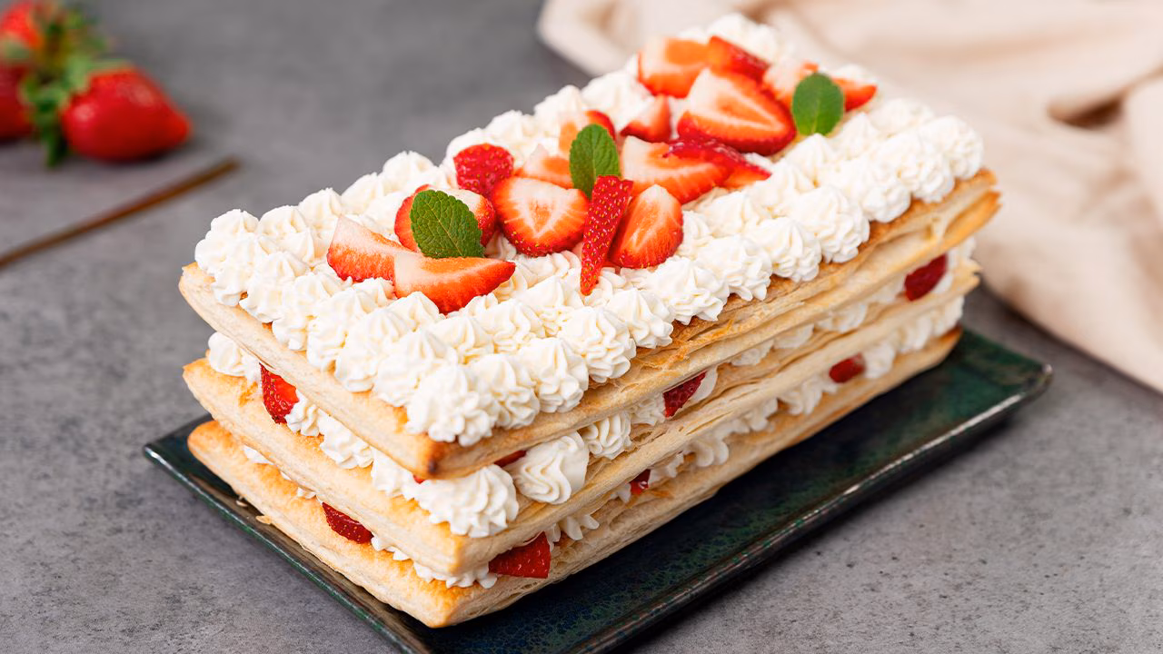 Millefoglie alla fragola