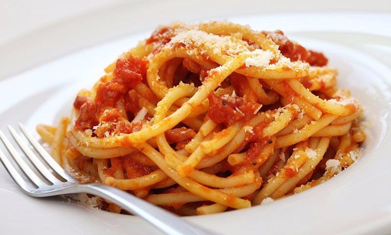 Spaghetti all'Amatriciana
